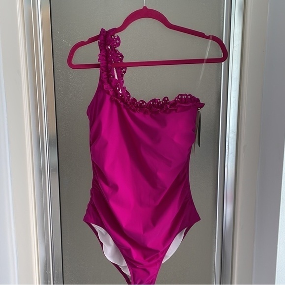 Profile by Gottex womens Hula Dance One Shoulder One Piece One Piece Swimsuit - Picture 6 of 13